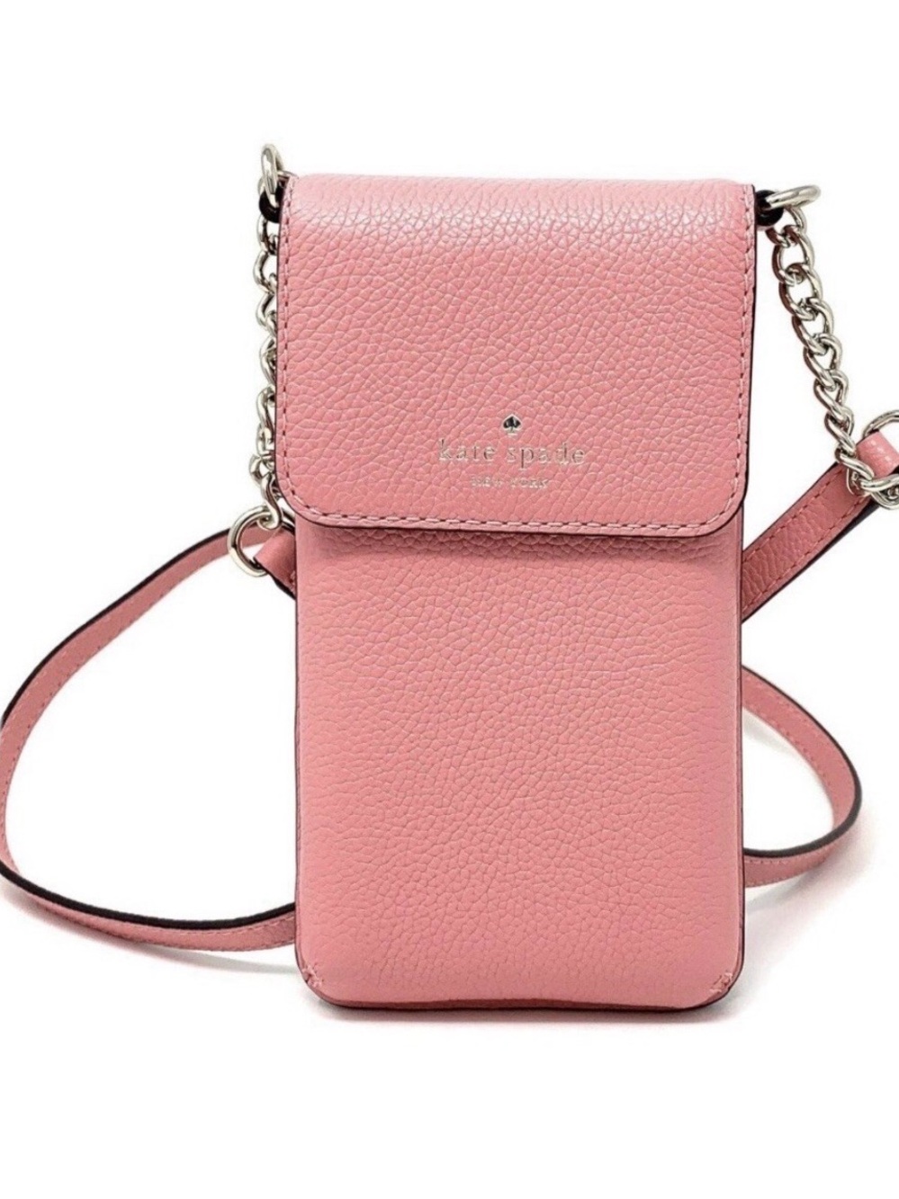 Kate spade larchmont avenue north south crossbody purse phone travel bag pink
